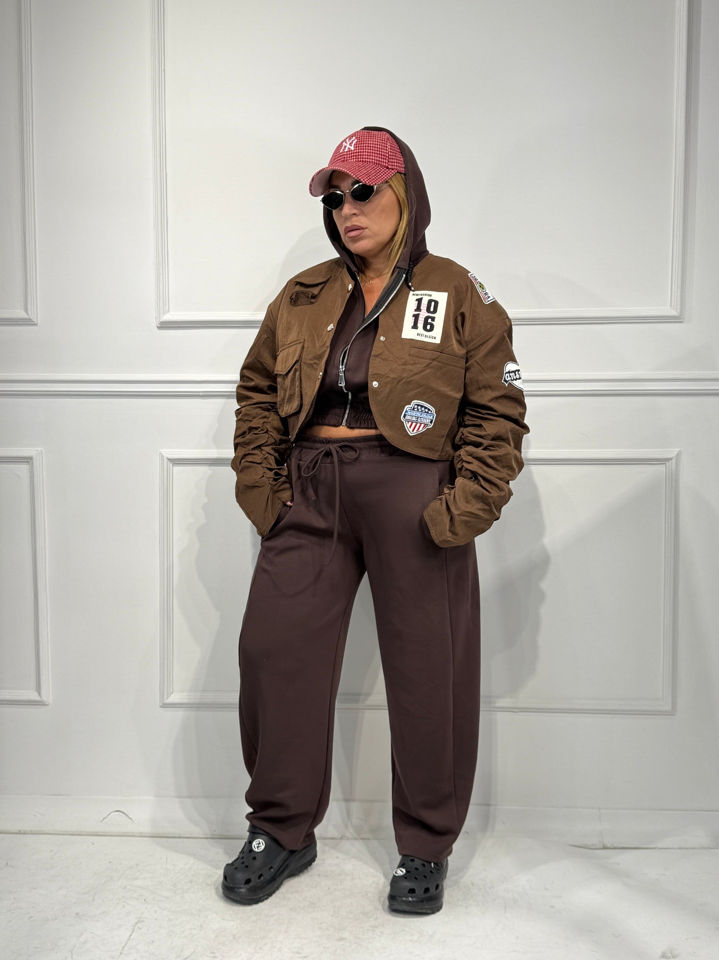 Coordinato Comfy Marrone