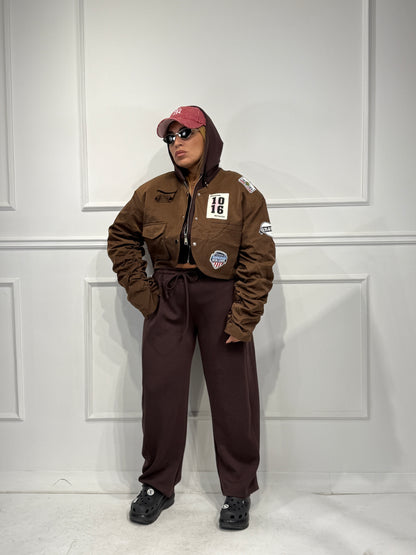 Coordinato Comfy Marrone