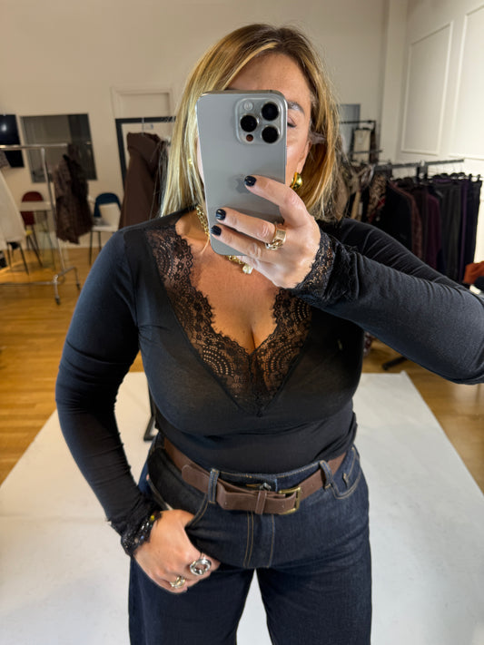 Maglia Miss Cashmere Pizzo