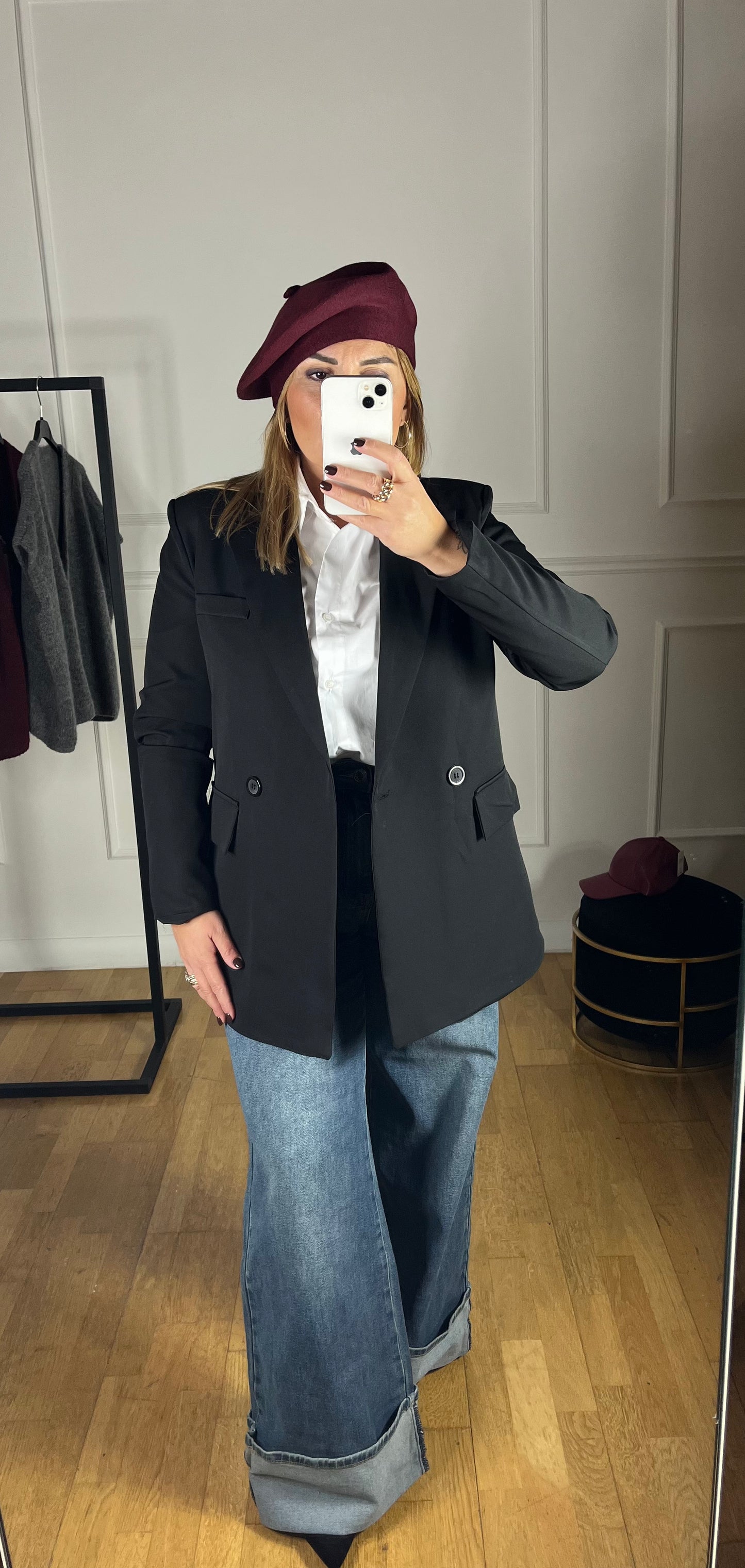 Jeans Piegone Palazzo Fit