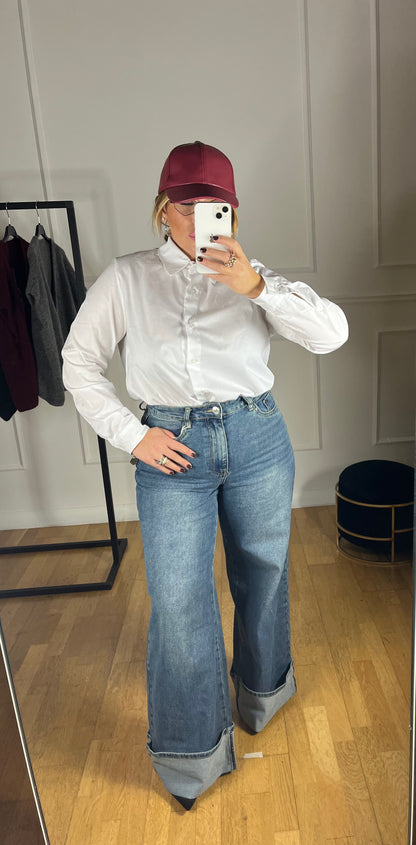 Jeans Piegone Palazzo Fit