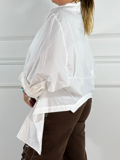 Camicia Reverse Bianca