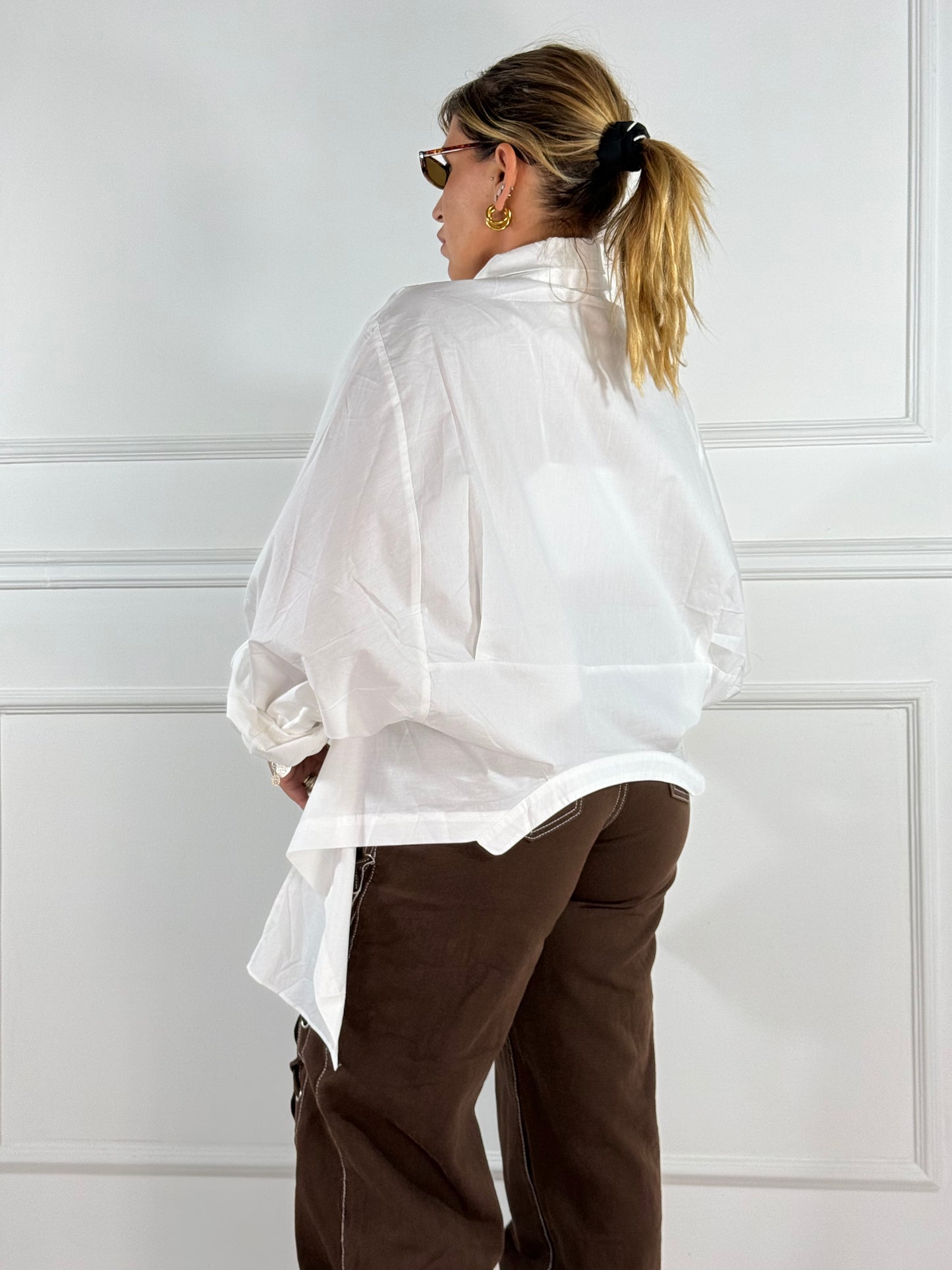 Camicia Reverse Bianca