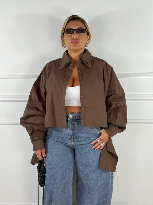 Camicia Reverse Marrone