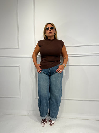 Maglia  Essenza Marrone