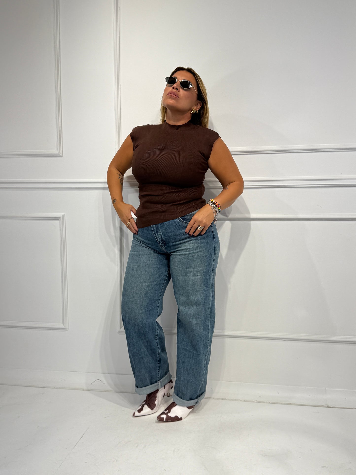 Maglia  Essenza Marrone