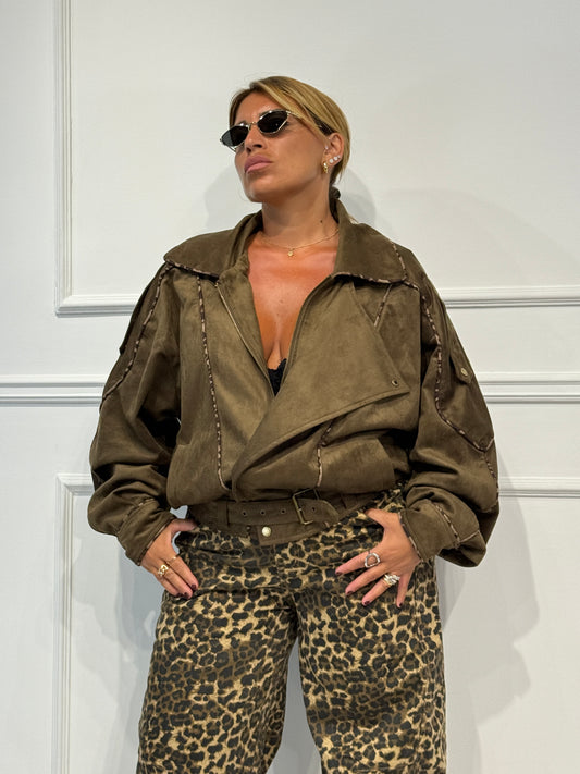 Jacket Aviator Coffee