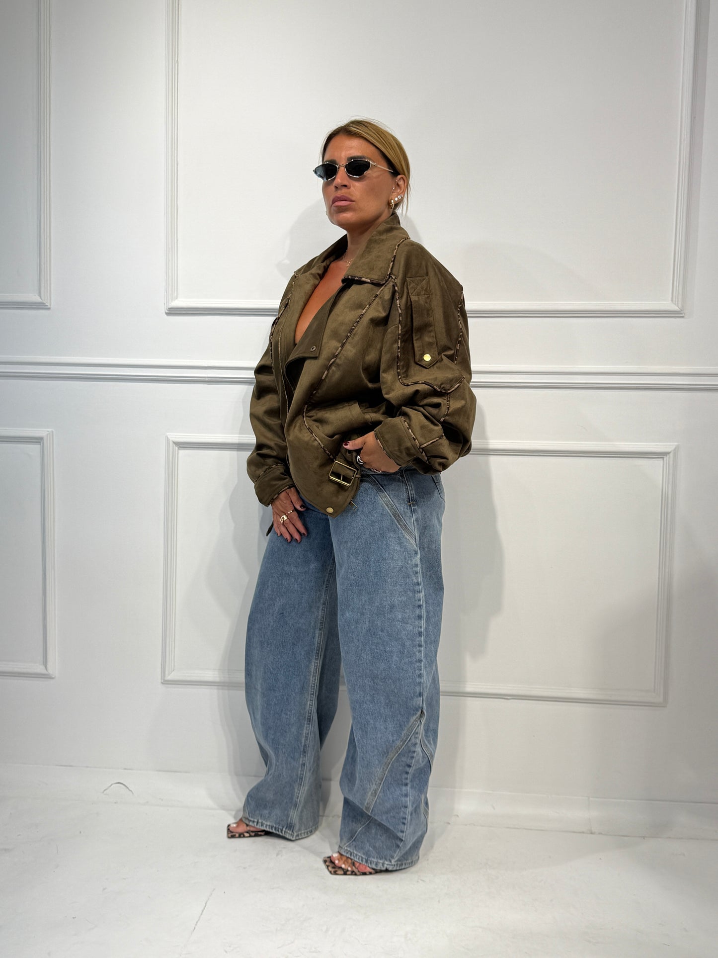 Jacket Aviator Coffee