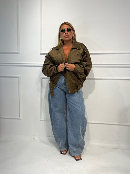 Jacket Aviator Coffee