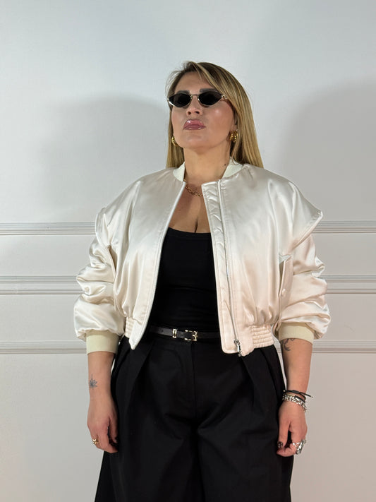 Bomber Raso Lumina