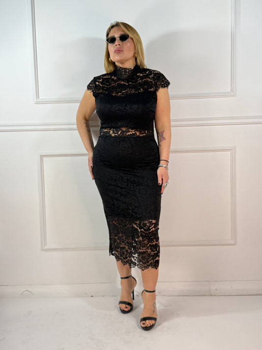 Abito Diana Slim Nero